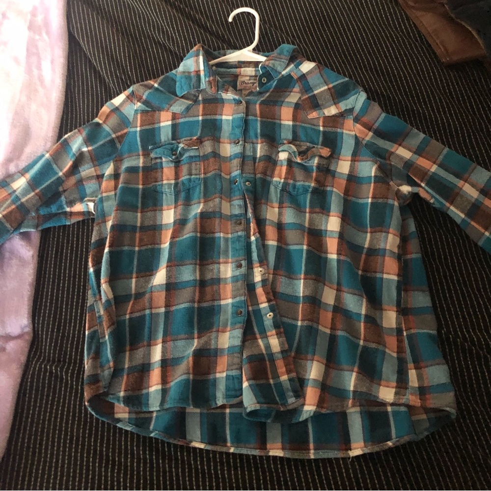 Blue/Brown Flannel